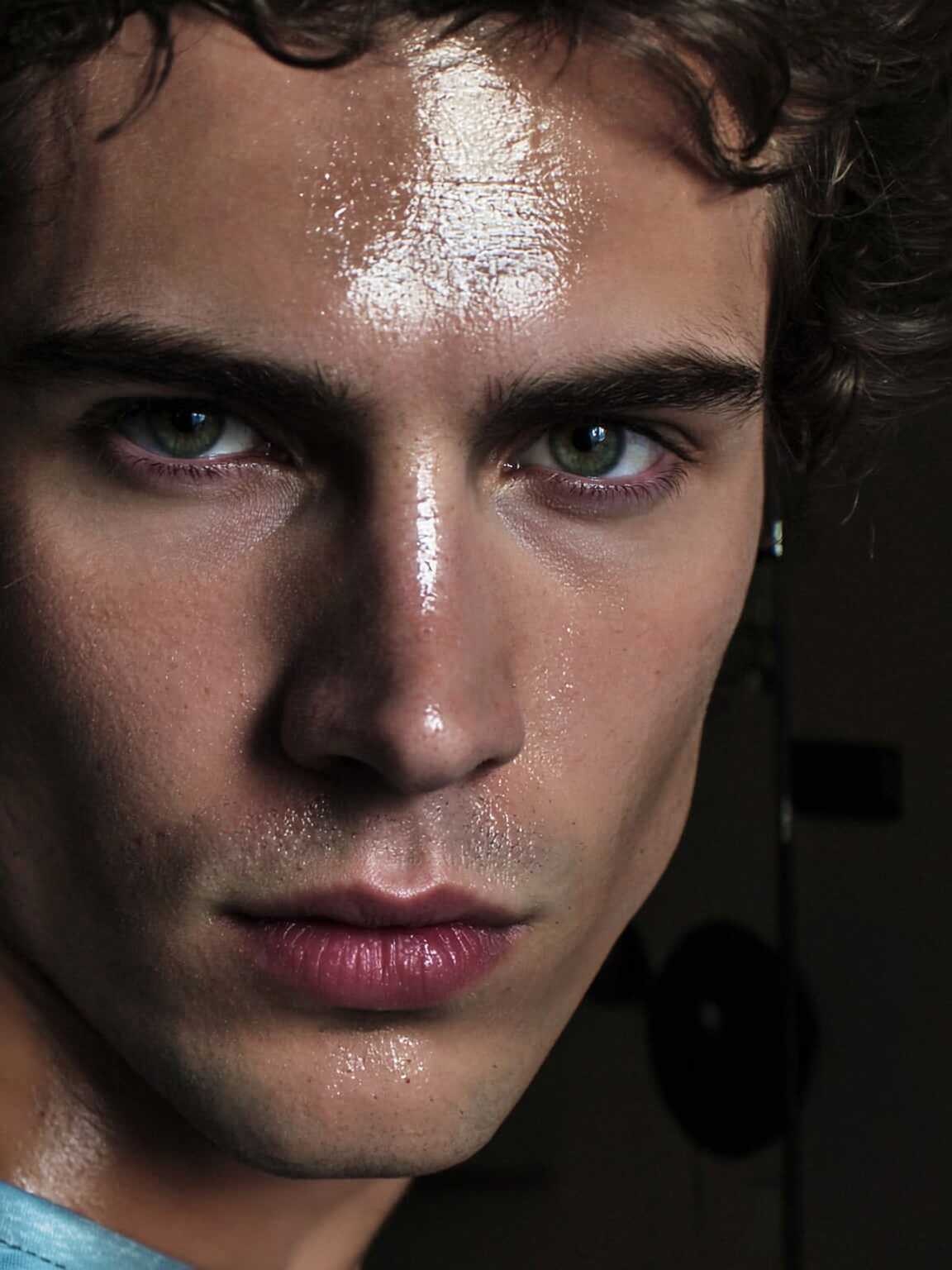 wide-angle street capture of Damon Cael in patterned designer suit, rising pop artist Damon Cael.